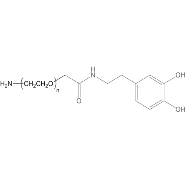 NH2-PEG-Dopamine，Amine-PEG-DOPA，MW：10000